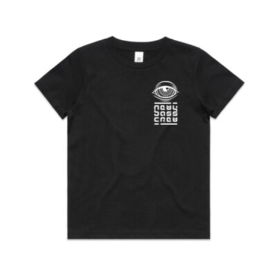 NBC Logo Black Kids Tee Thumbnail
