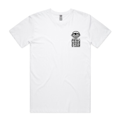 NBC Logo White Tee Thumbnail