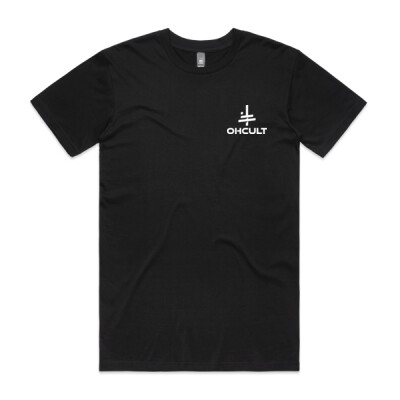 OHCULT Logo Black Tee Thumbnail