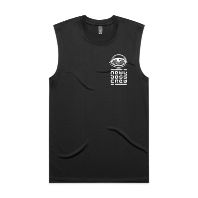 NBC Logo Black Tank Singlet Thumbnail